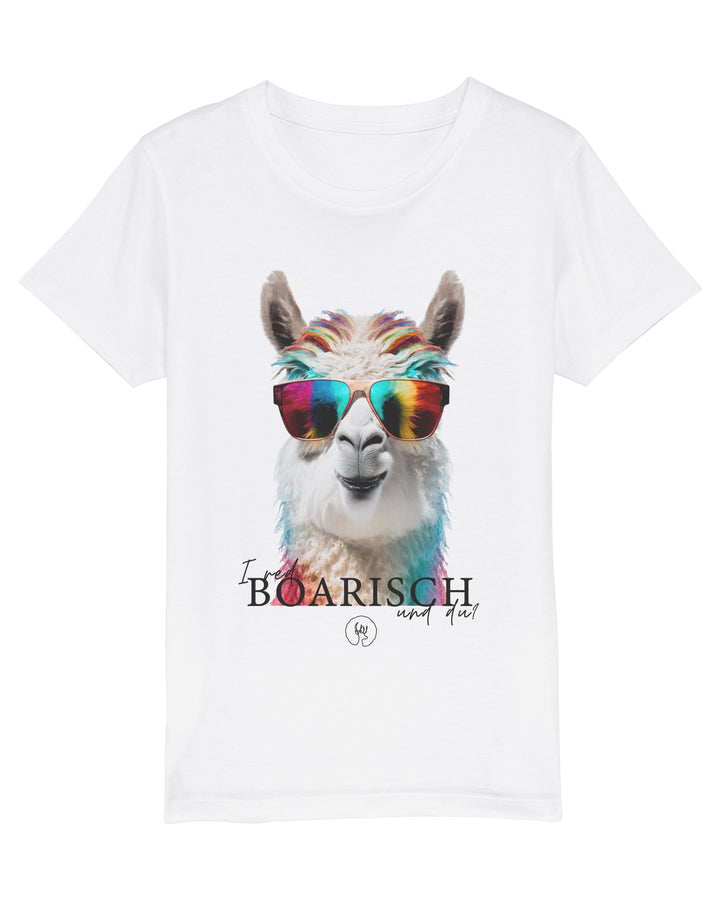 WOIDWUNDER Alpaka I red boarisch Kinder T-Shirt