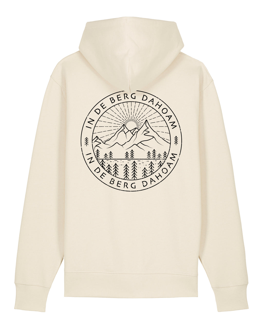 Hoodie In de Berg Dahoam Beige
