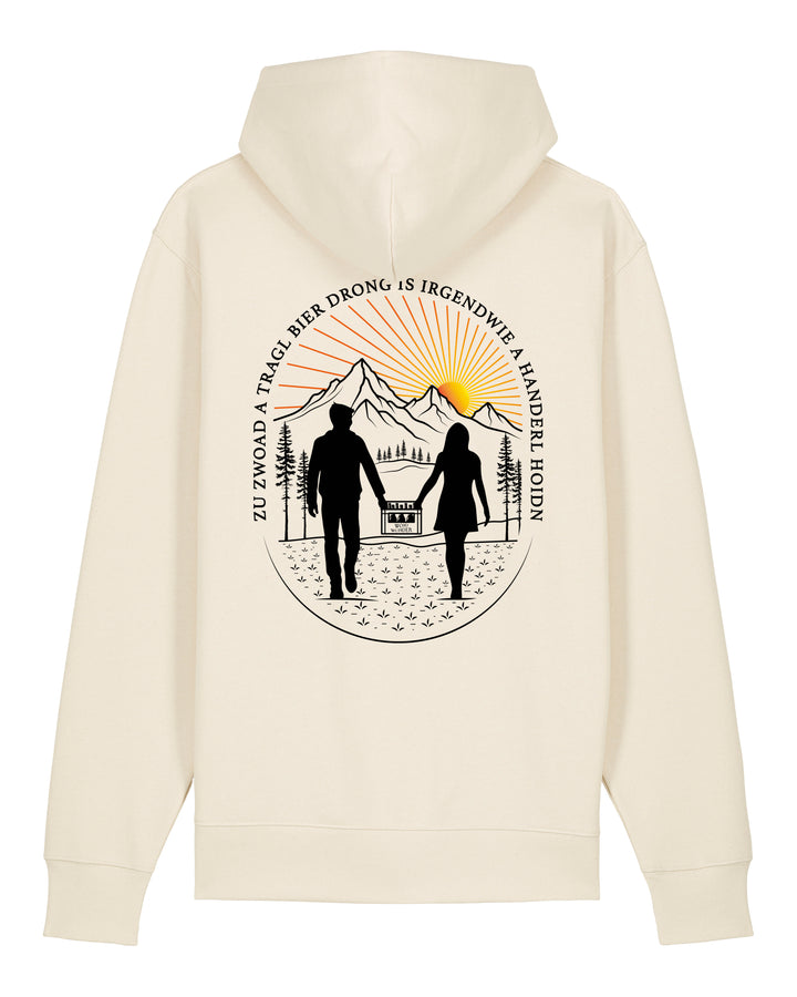 Hoodie Tragl Bier Beige