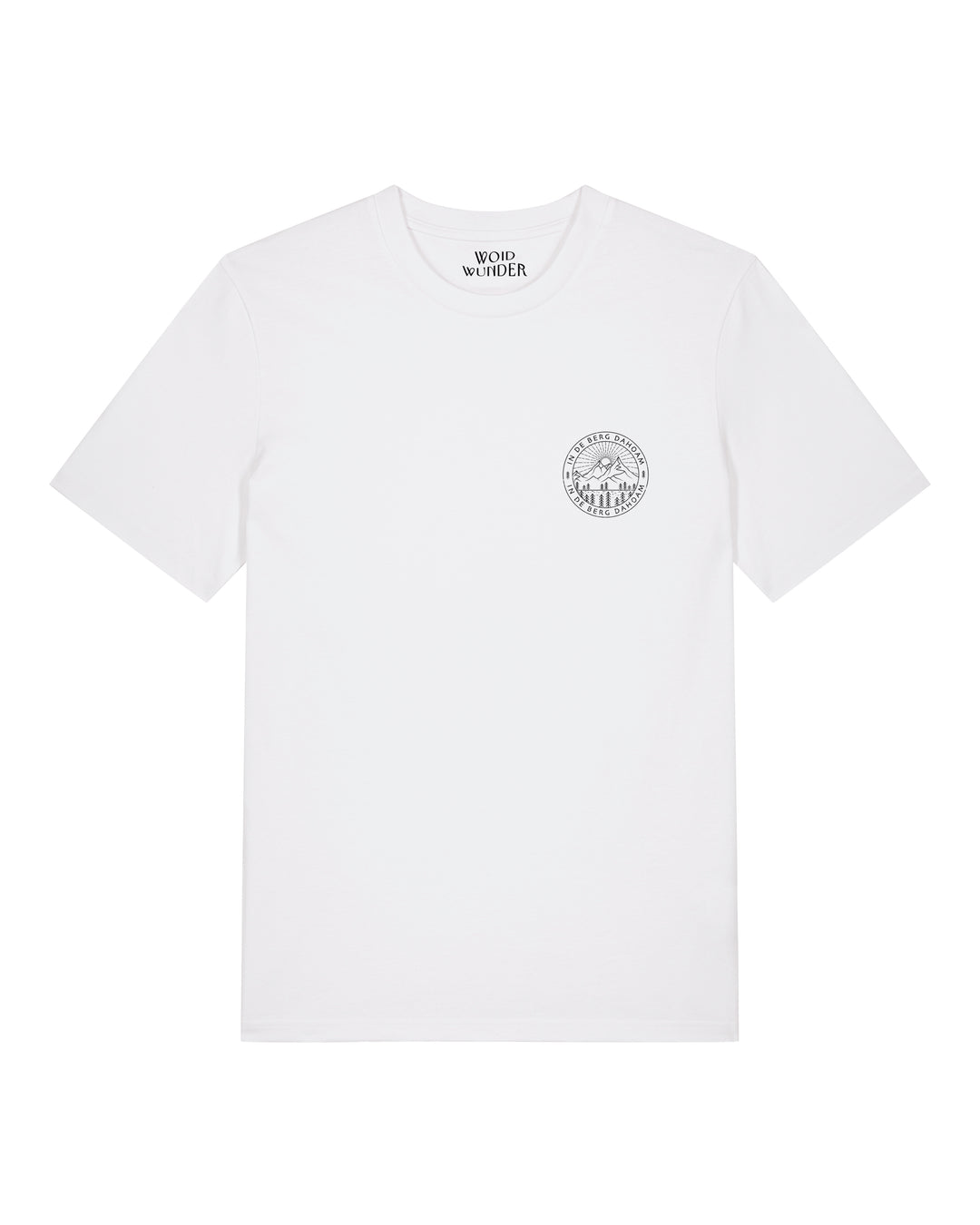 Unisex T-Shirt In de Berg Dahoam Weiß