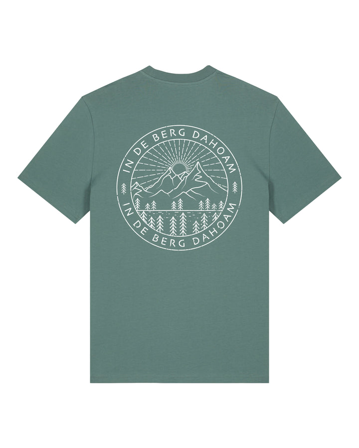 Unisex T-Shirt In de Berg Dahoam Grün