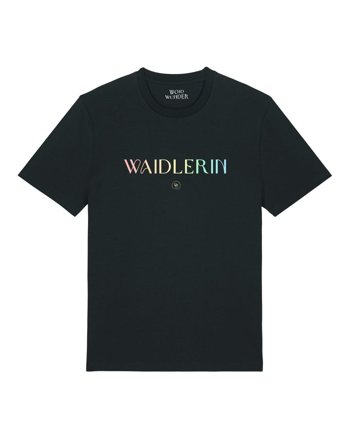 Waidlerin Unisex T-Shirt Schwarz